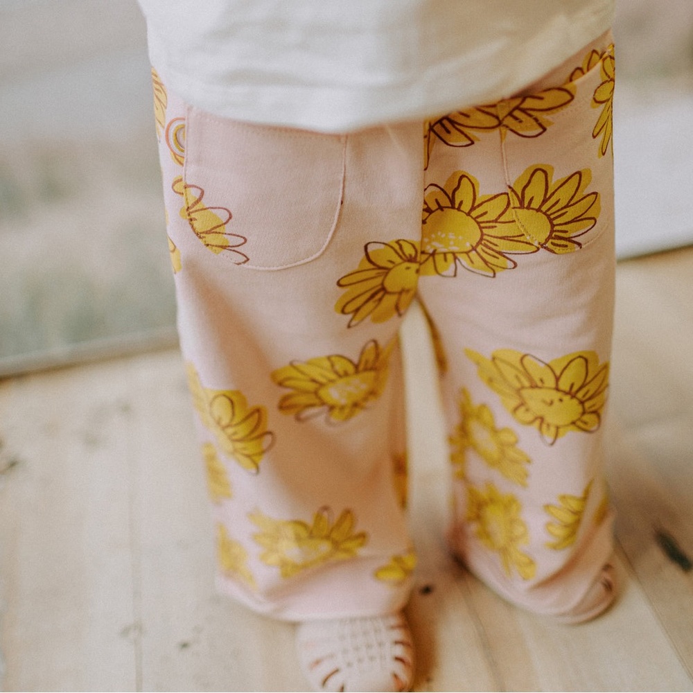 Souris Mini Pink Flowery Pant